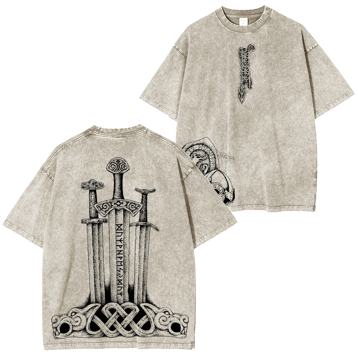 Summon ancient Viking energy Washed T-shirt/Crewneck/Hoodie