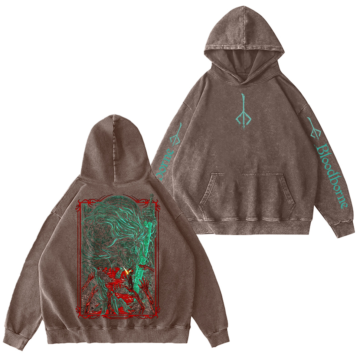 Bloodborne Washed T-shirt/Crewneck/Hoodie