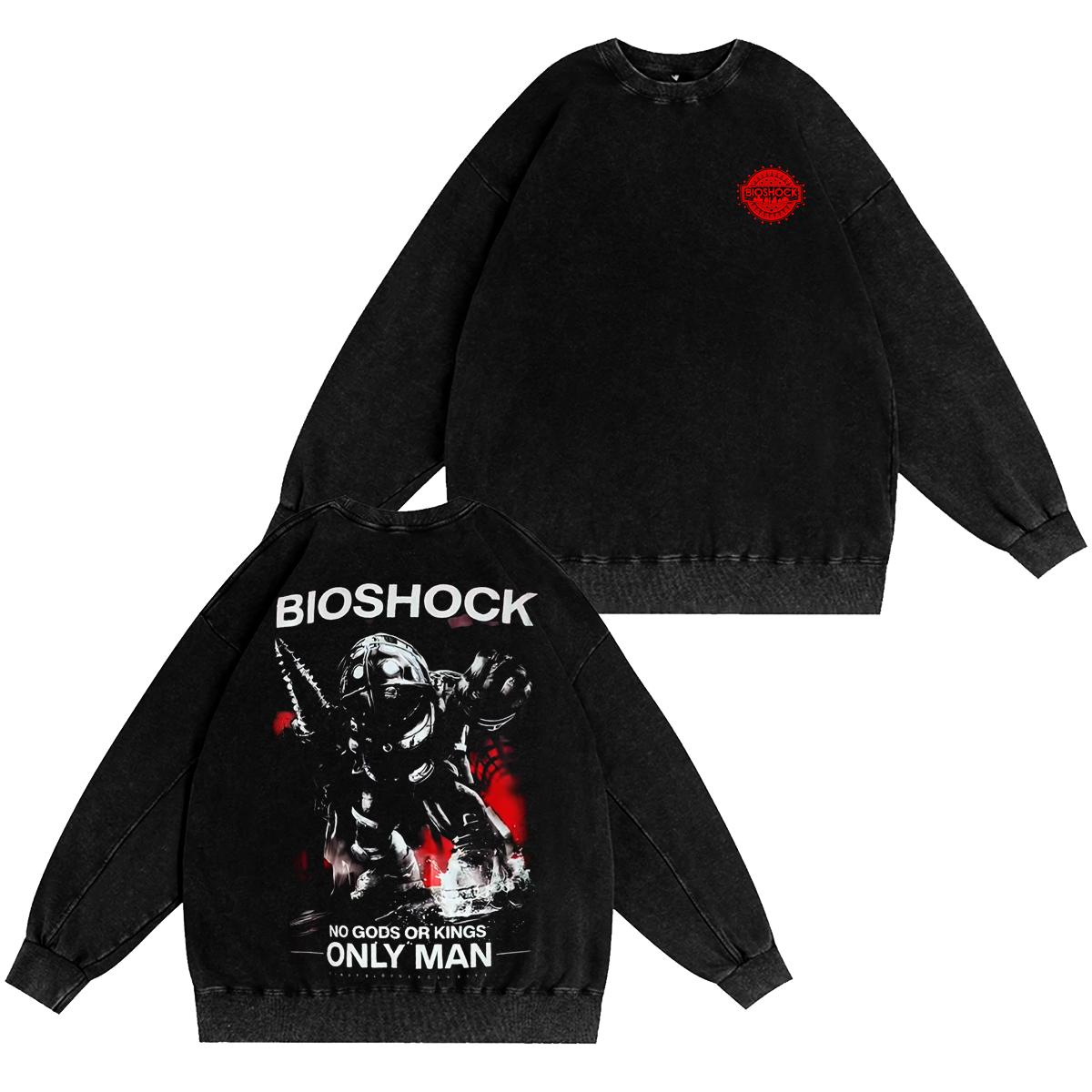 BioShock Washed T-shirt/Crewneck/Hoodie