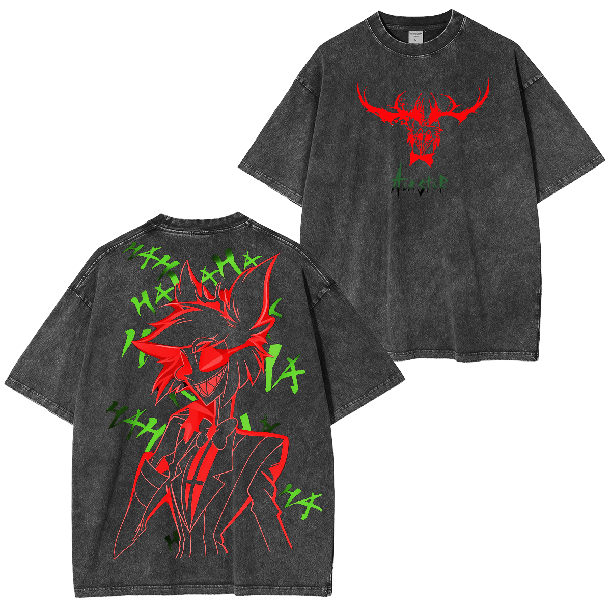 Hazbin Hotel RED ALASTOR Oversized Unisex T-shirt/Crewneck/Hoodie