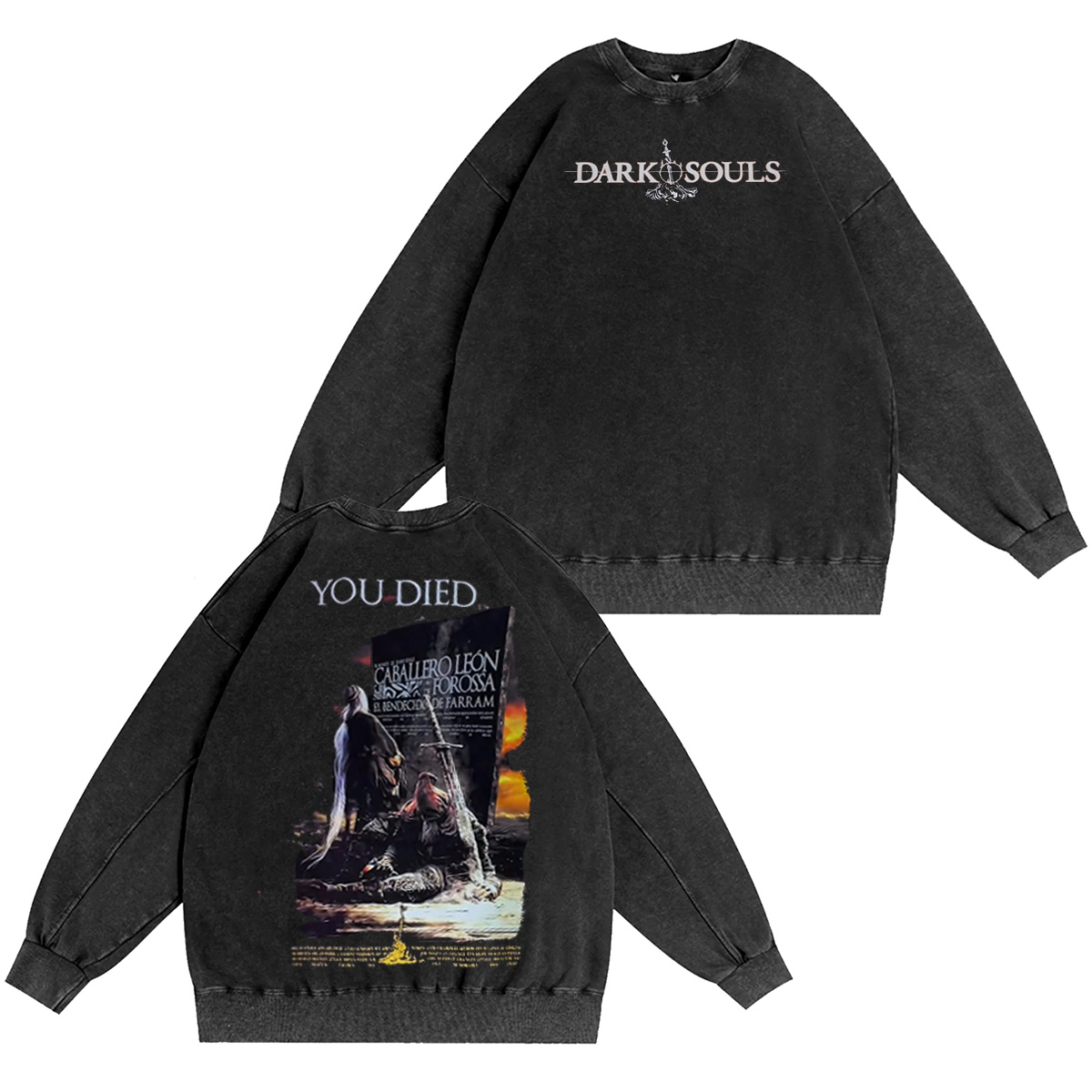 Dark Souls Vintages Washed T-shirt/Crewneck/Hoodie