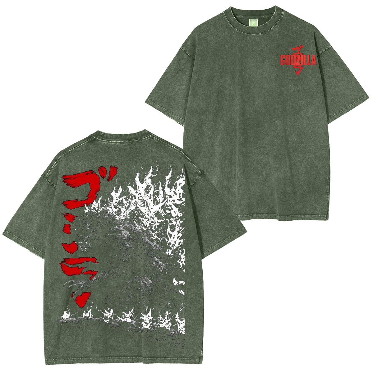 Godzilla Vintage Washed T-shirt/Crewneck/Hoodie