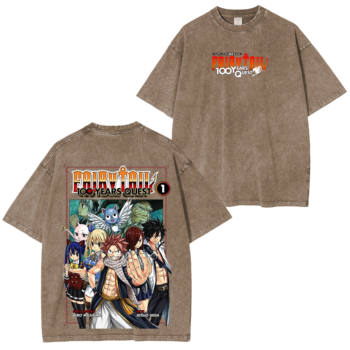 Fairy Tail: 100 Years Quest Unisex Washed T-shirt/Crewneck/Hoodie