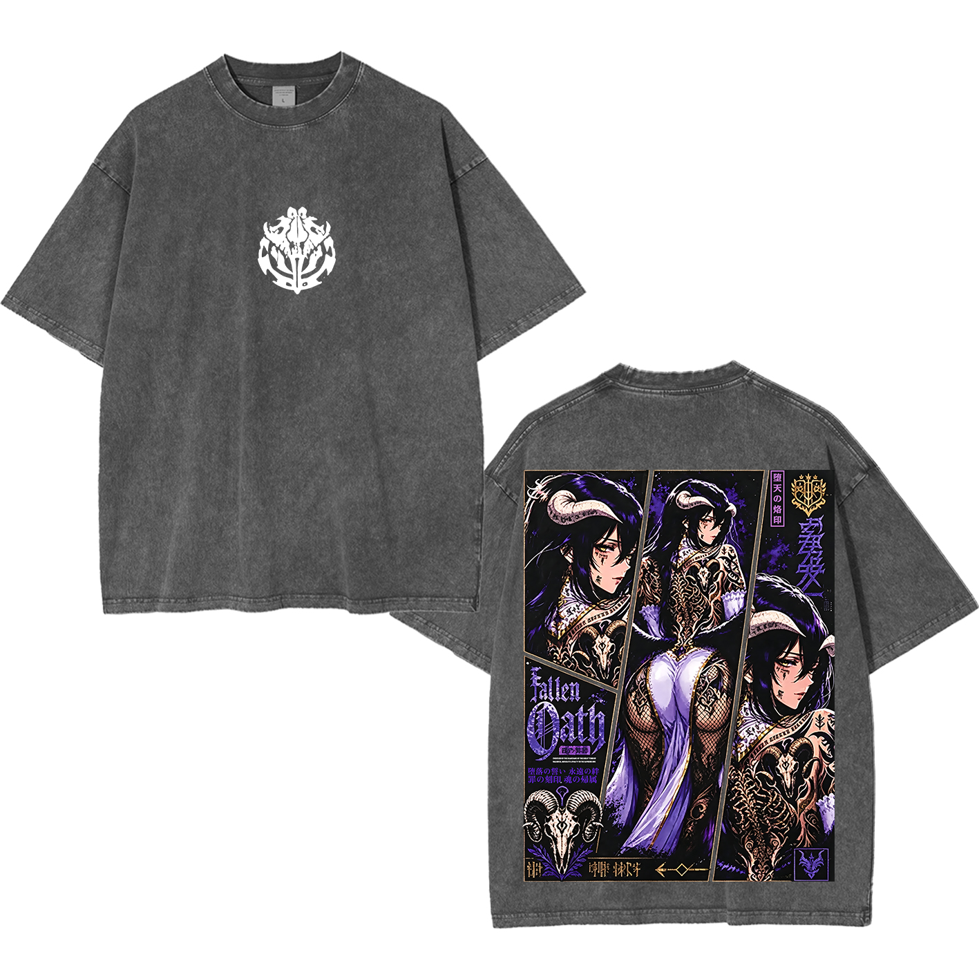 Overlord Unisex Washed T-Shirt