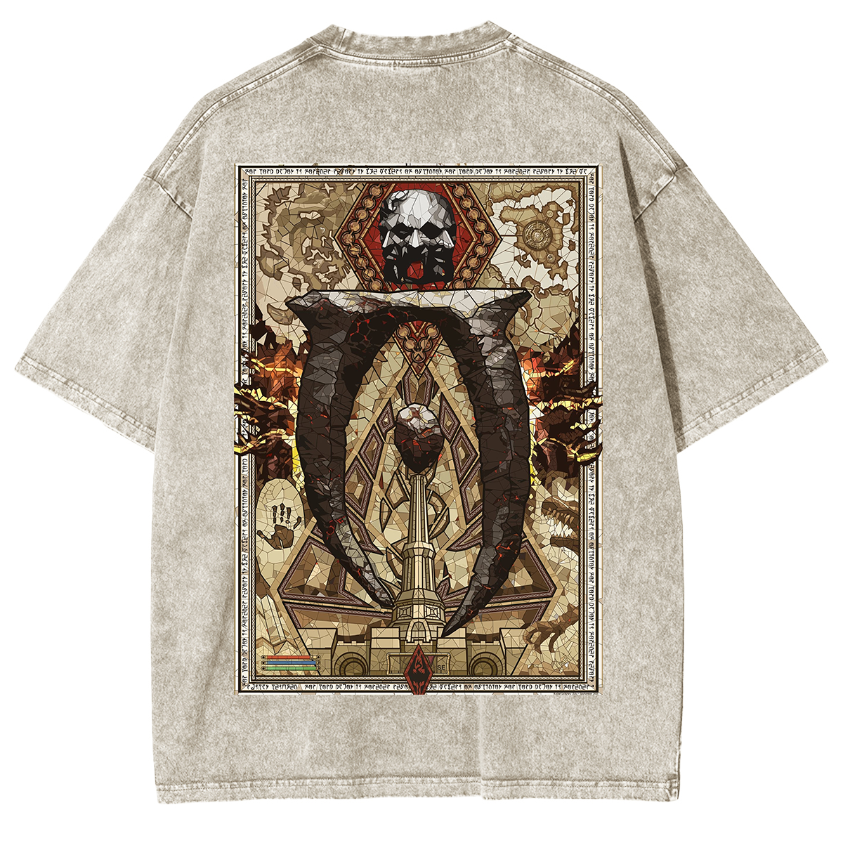 The Elder Scrolls IV Obilivion Remastered Vintage Washed Unisex T-Shirt