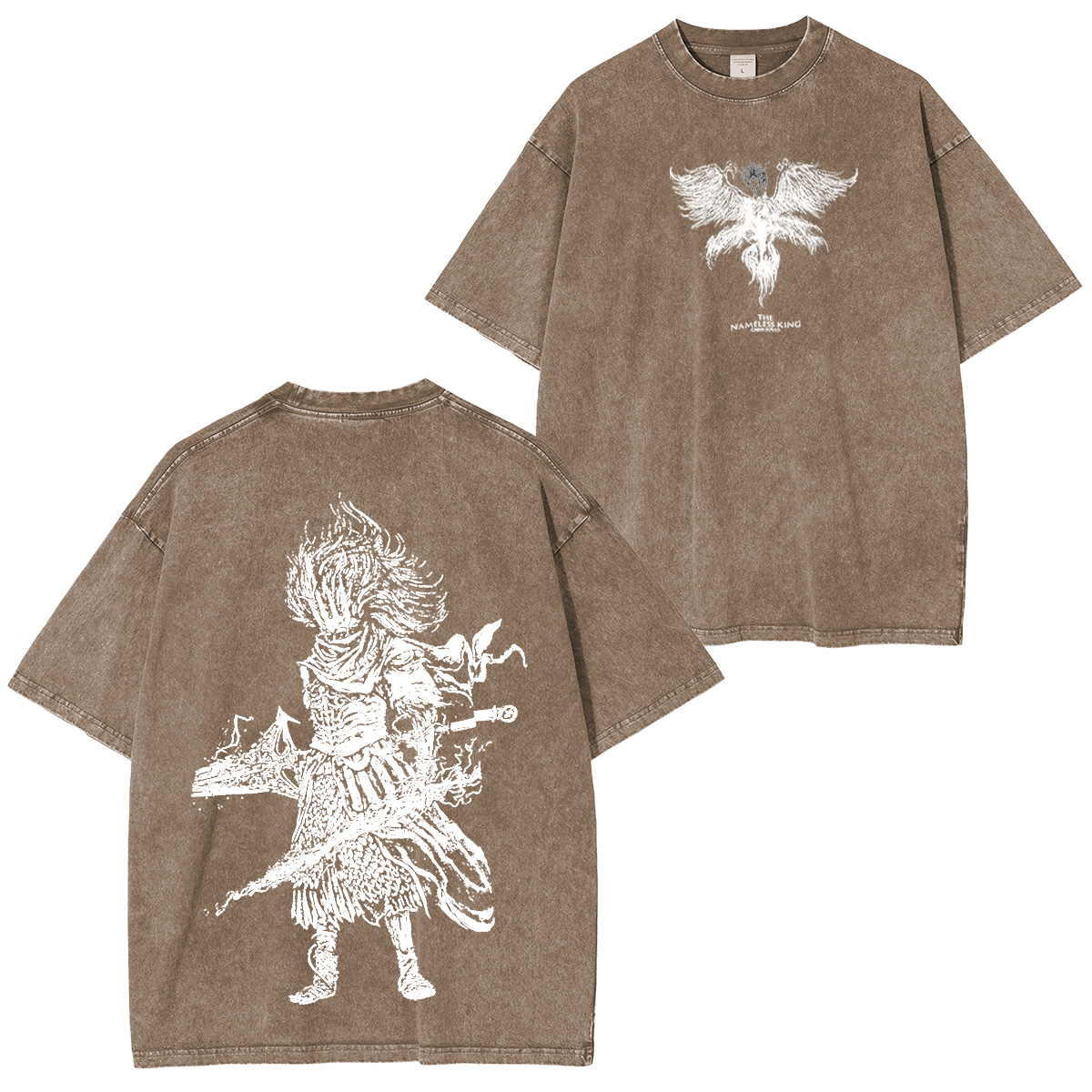 Nameless King Dark Souls Vintage Washed Unisex T-Shirt