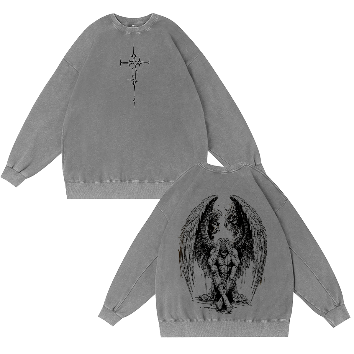 Fallen Angel Vintage Washed T-shirt/Crewneck/Hoodie