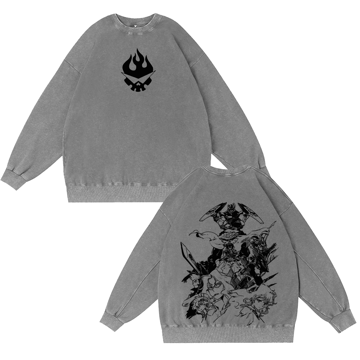 Tengen Toppa Gurren Lagann Vintage Washed T-shirt/Crewneck/Hoodie