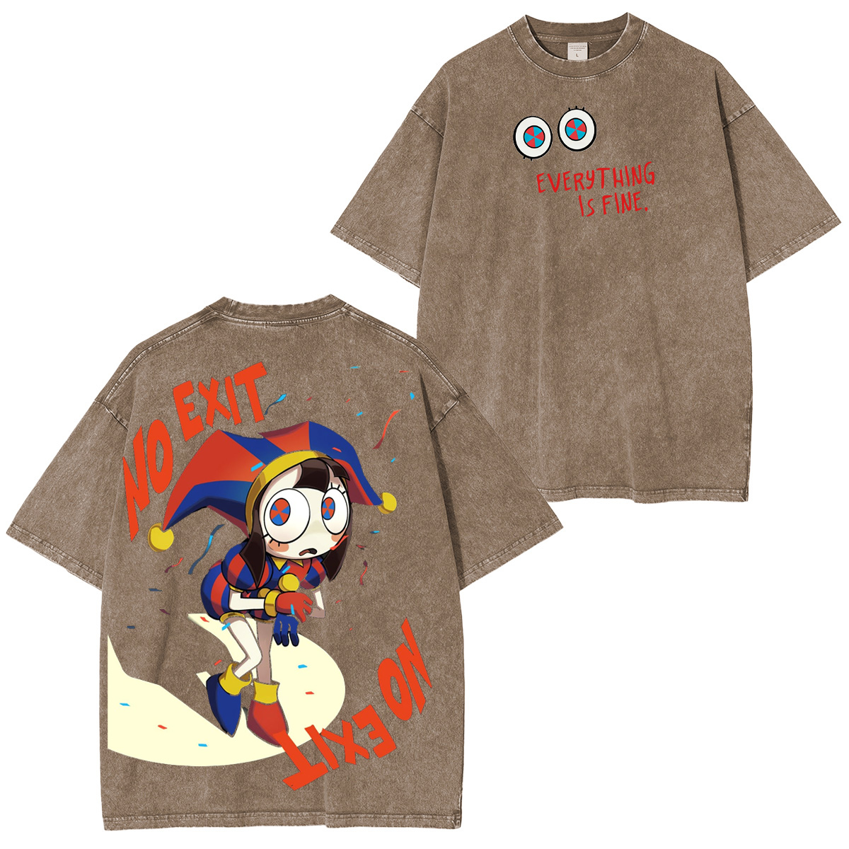 The Amazing Digital Circus Vintage Washed T-shirt/Crewneck/Hoodie