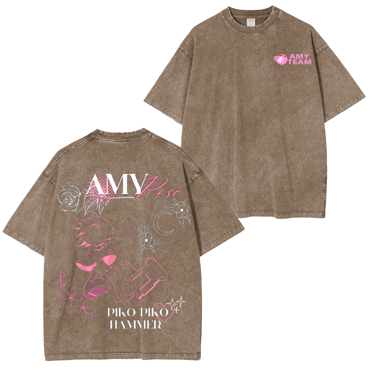 Amy Team Washed T-shirt/Crewneck/Hoodie