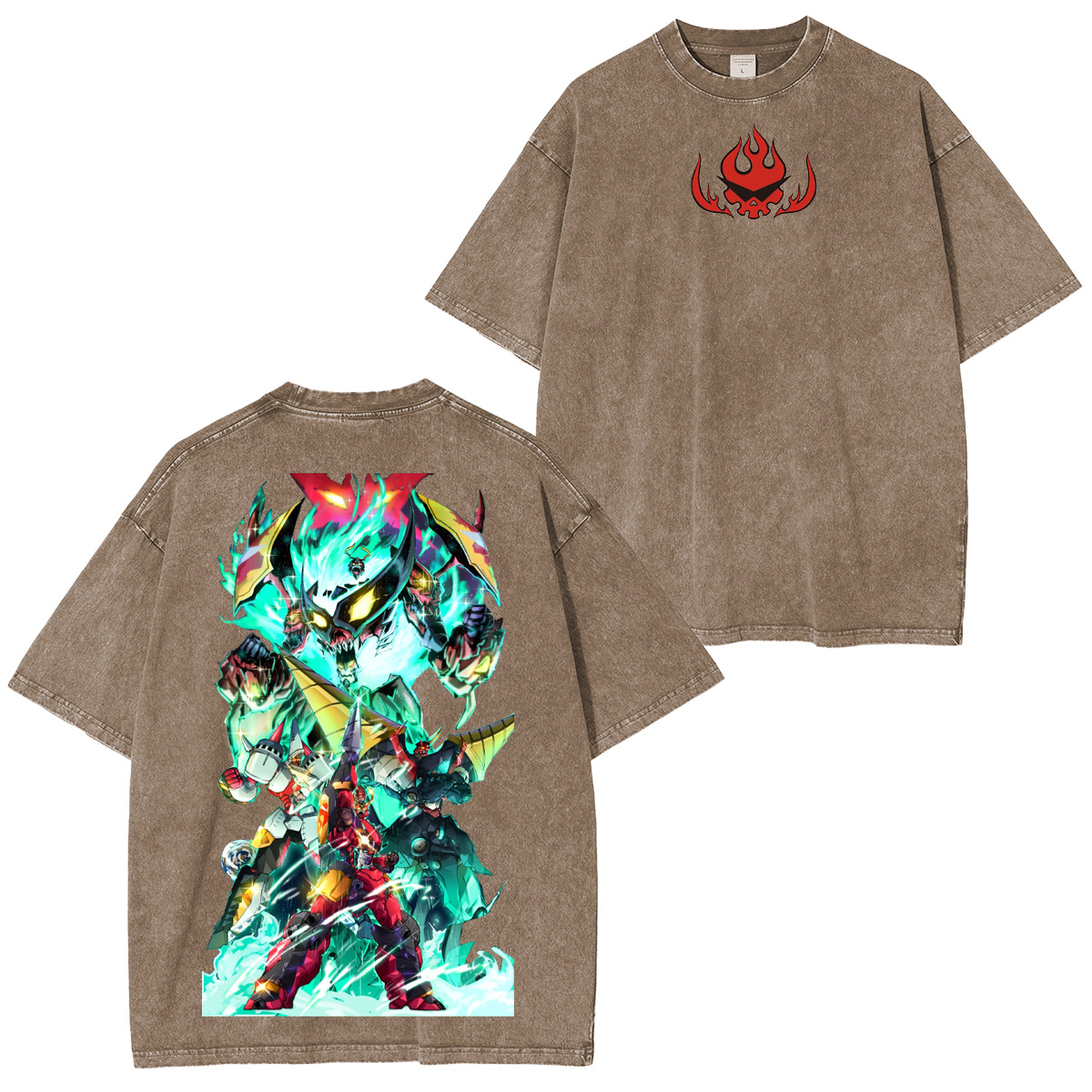 Tengen Toppa Gurren Lagann Washed T-shirt/Crewneck/Hoodie