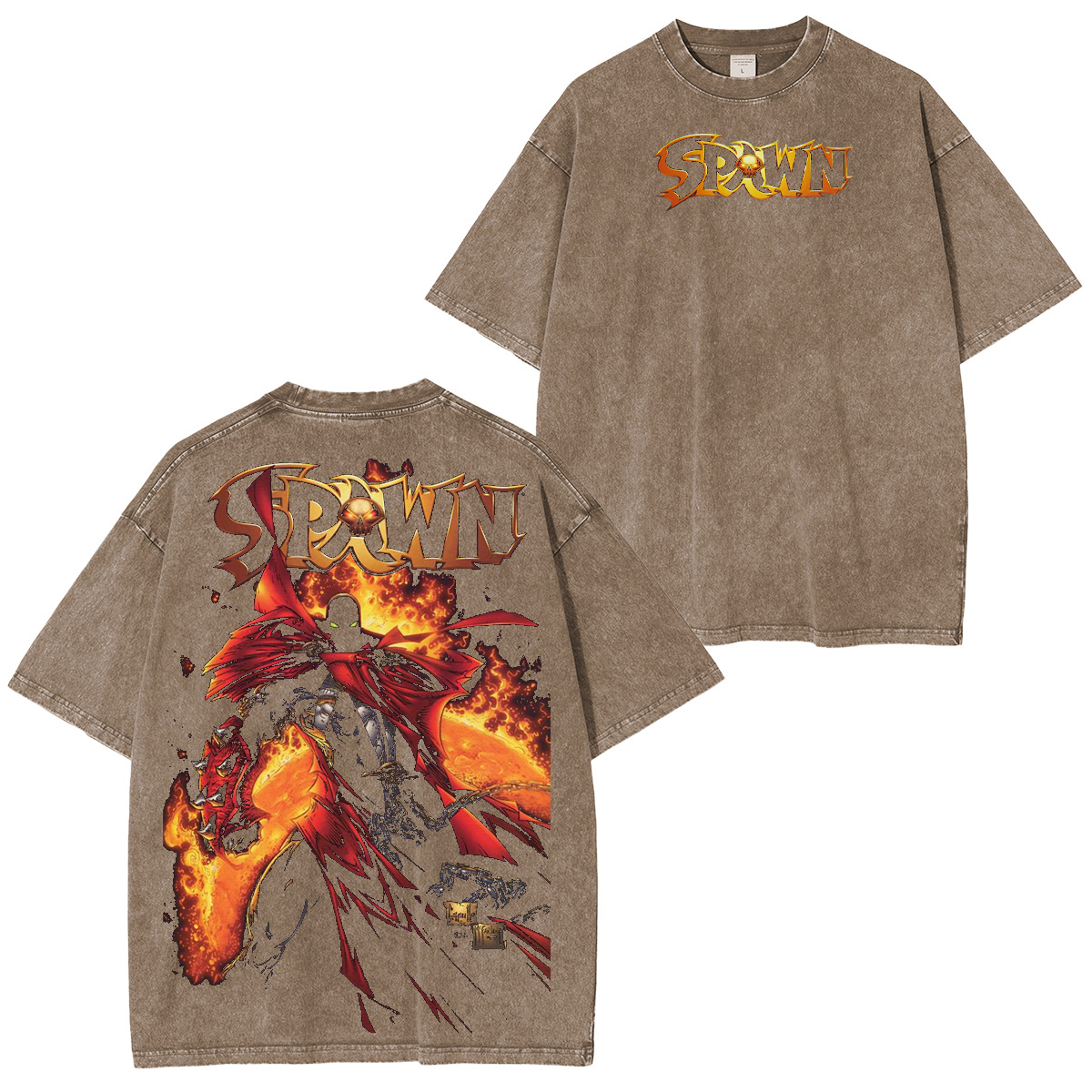 Spawn Washed T-shirt/Crewneck/Hoodie