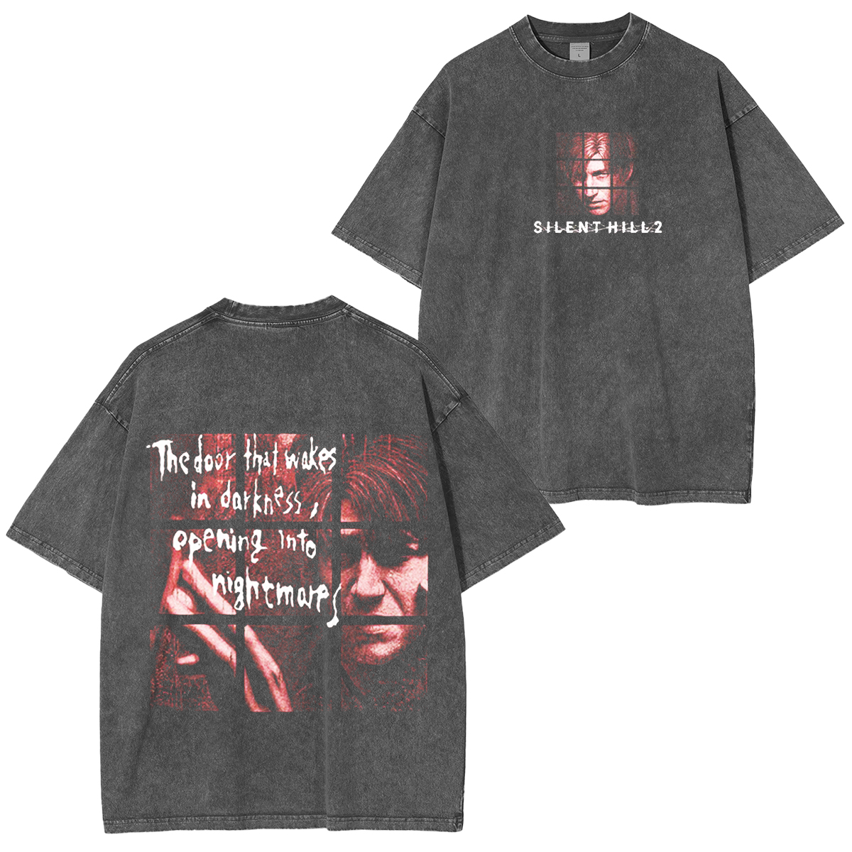 Silent Hill 2 Unisex Washed T-shirt