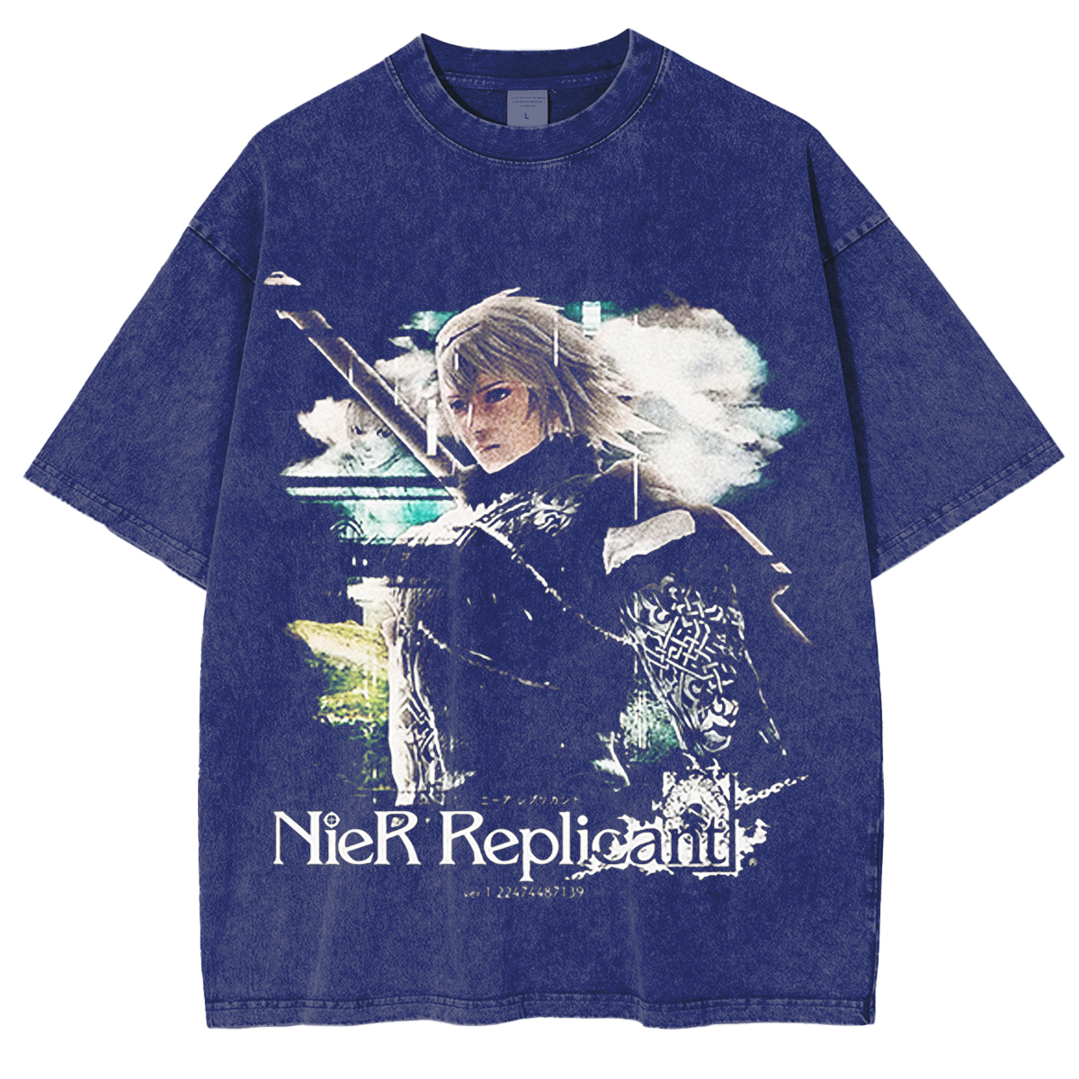 NieR Replicant - The Protagonist Unisex Washed T-shirt