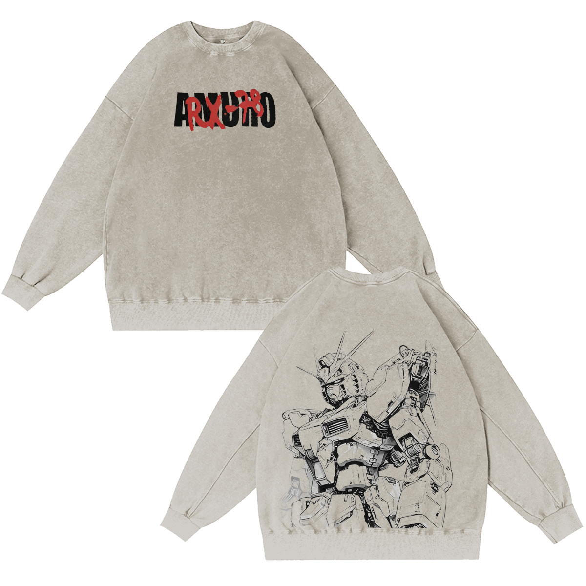 RX-78-2: The Soul of a Machine Washed T-shirt/Crewneck/Hoodie