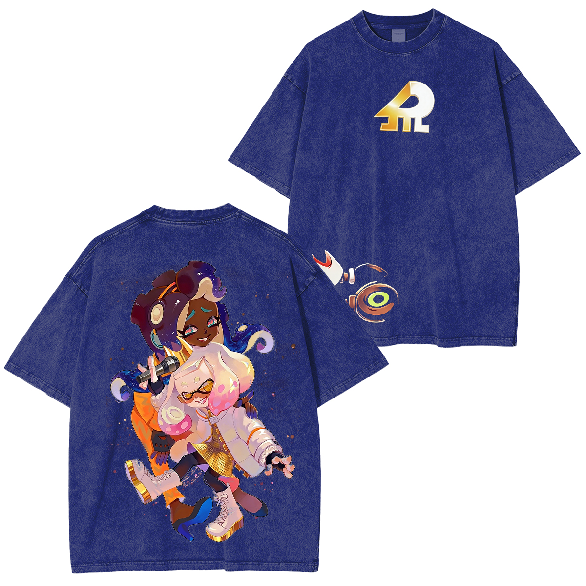 Splatoons 2 Off The Hooks Classic Unisex Washed T-shirt/Crewneck/Hoodie