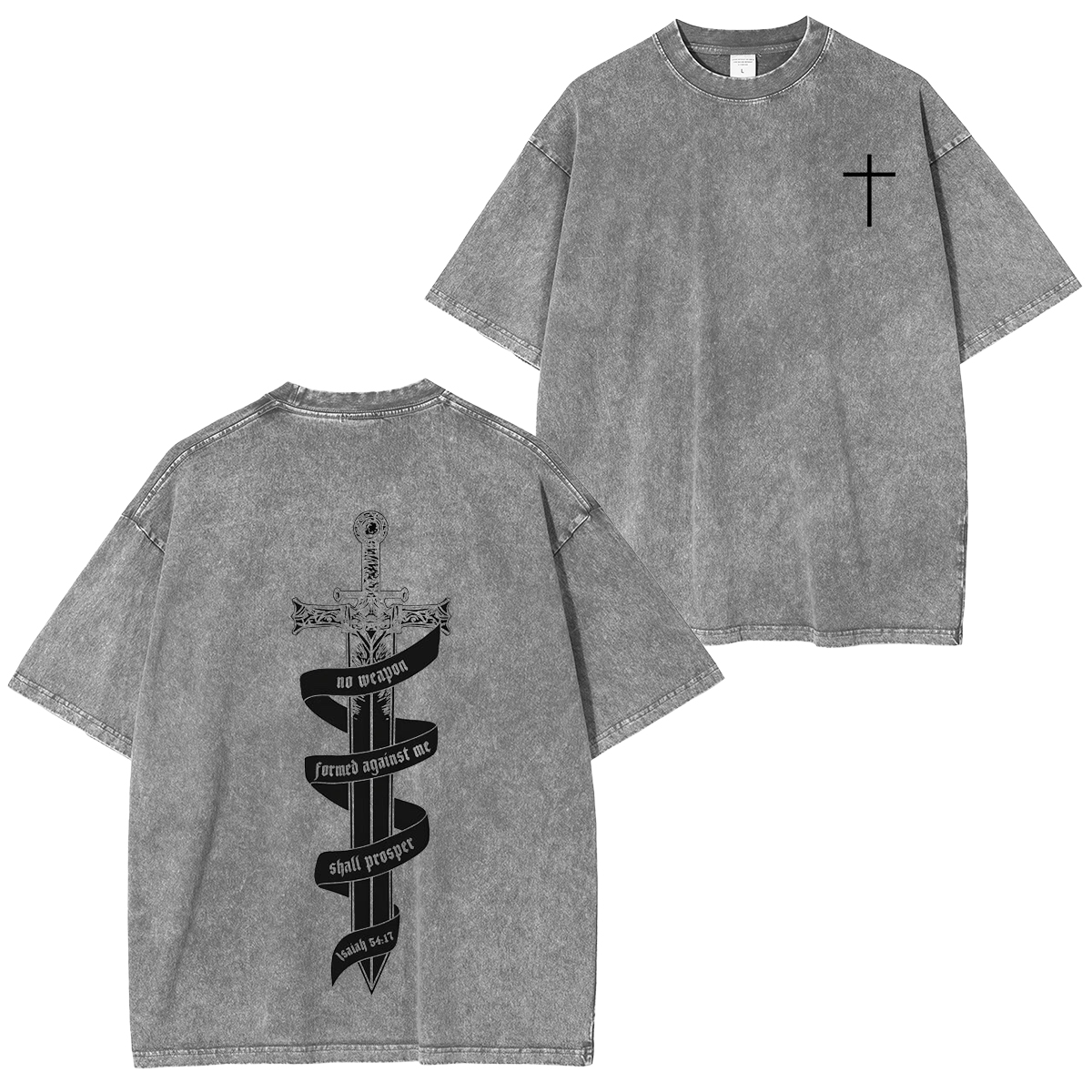 NoWeapon Formed Washed T-shirt/Crewneck/Hoodie