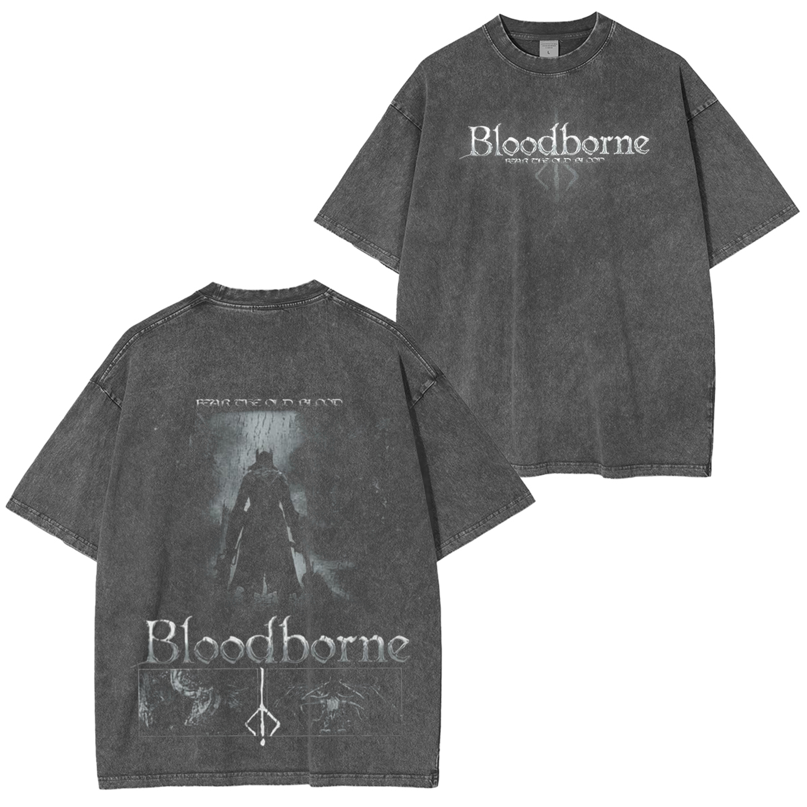 Amygdala Bloodborne Vintage Unisex Washed T-Shirt