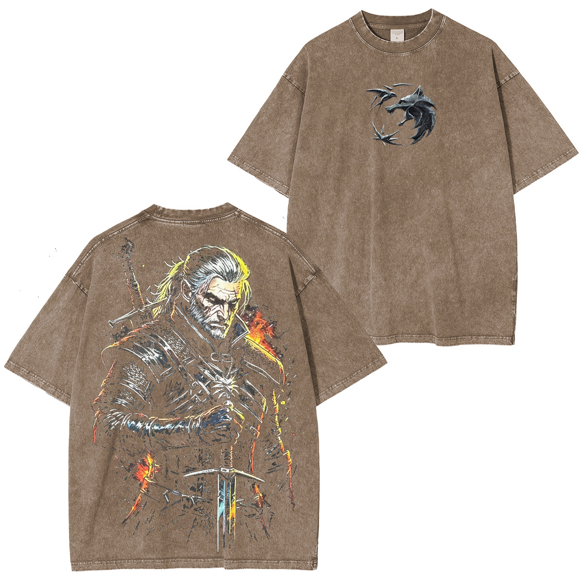 The Witcher Washed T-shirt/Crewneck/Hoodie