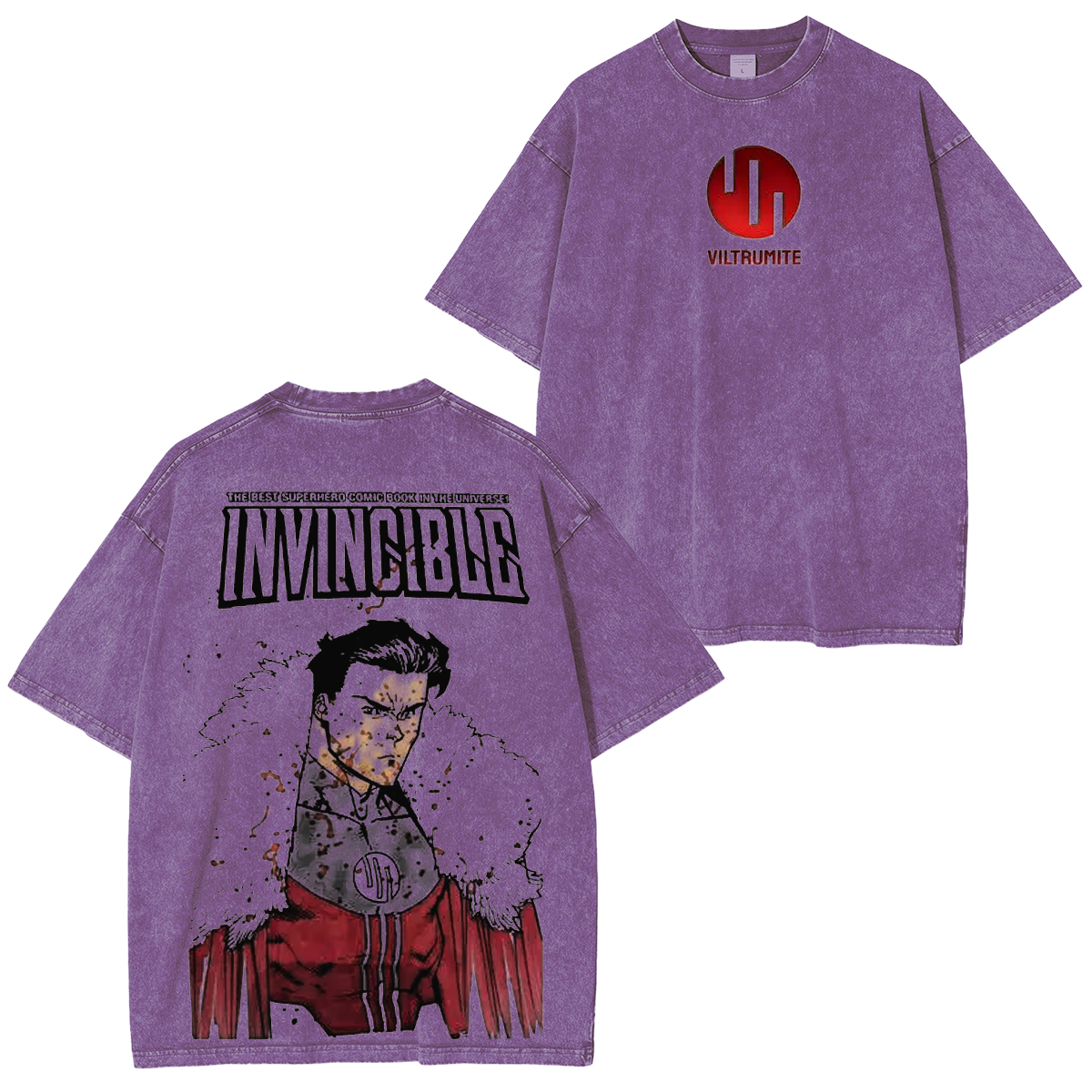 Invincible Washed T-shirt/Crewneck/Hoodie