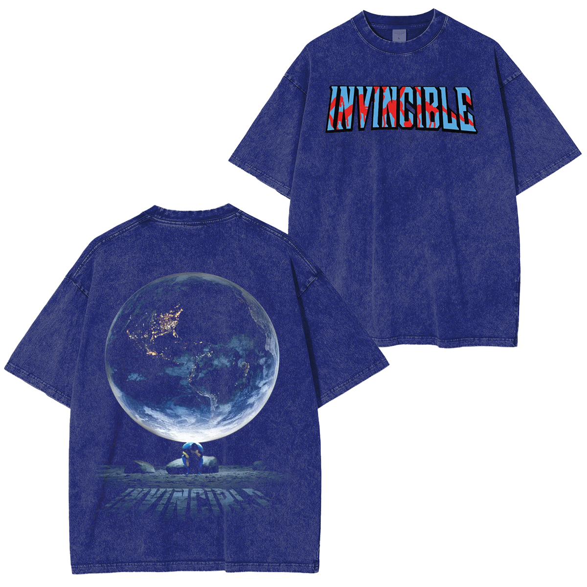 Invincible Vintage Washed T-shirt/Crewneck/Hoodie