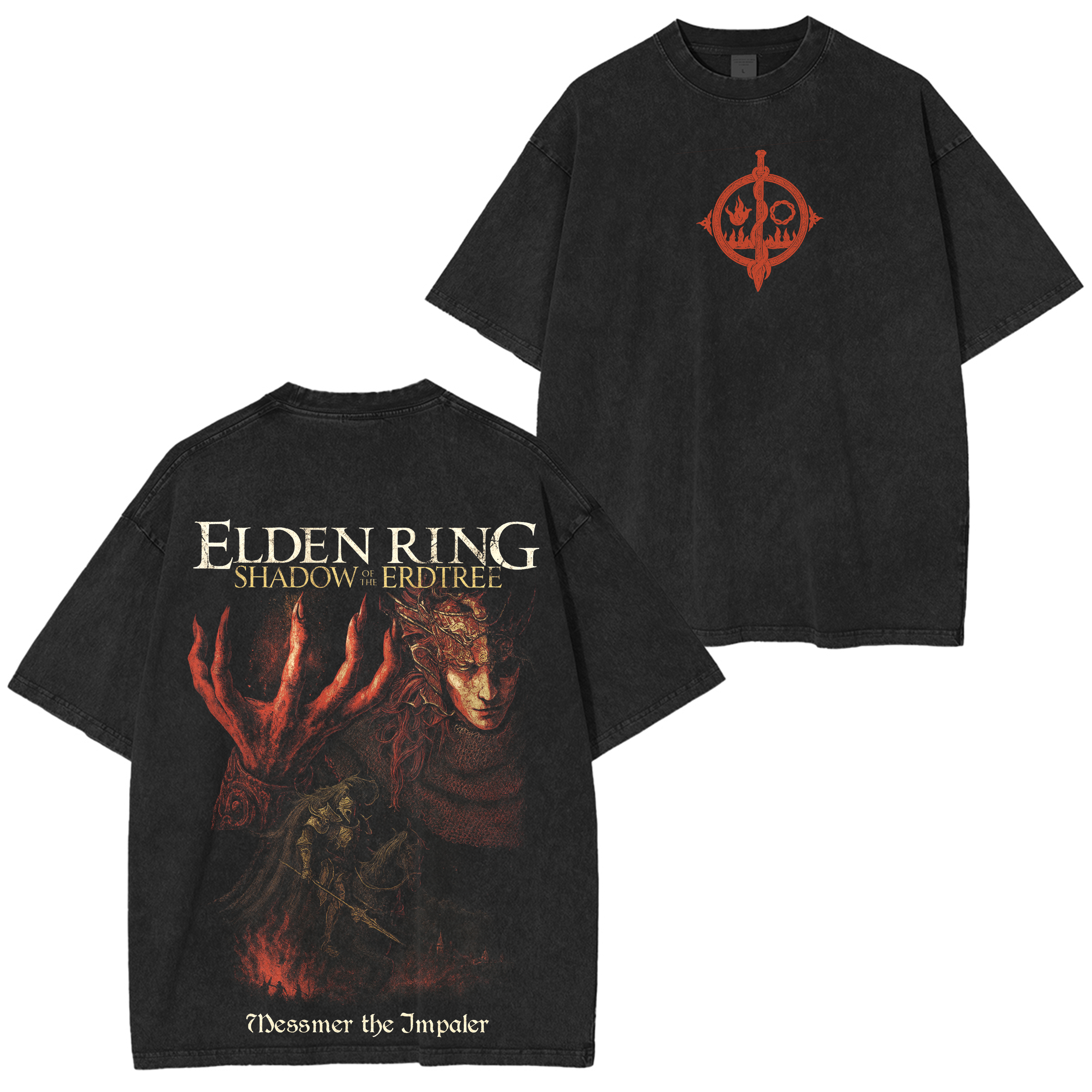 Elden Ring: Shadow of the Erdtree Vintage Unisex Washed T-Shirt