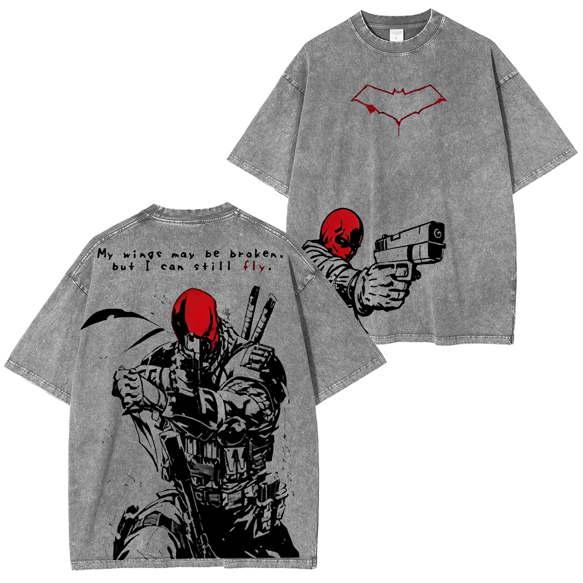 Red Hood Washed T-shirt