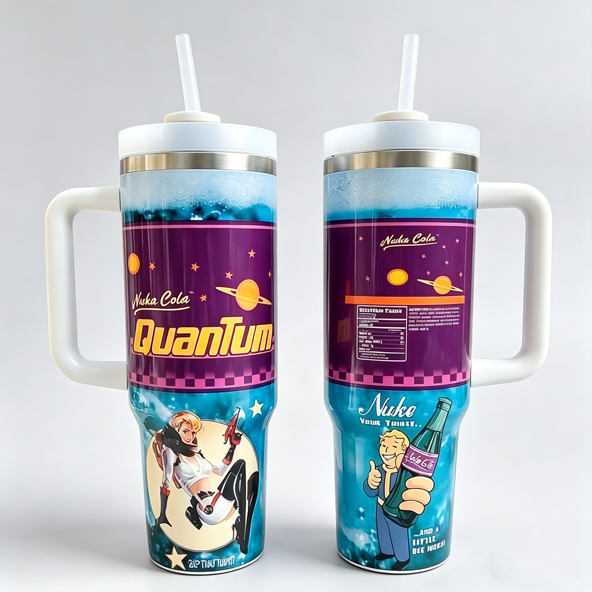 Fallout Games Custom Stanley Cup 40 oz 30 oz Tumbler