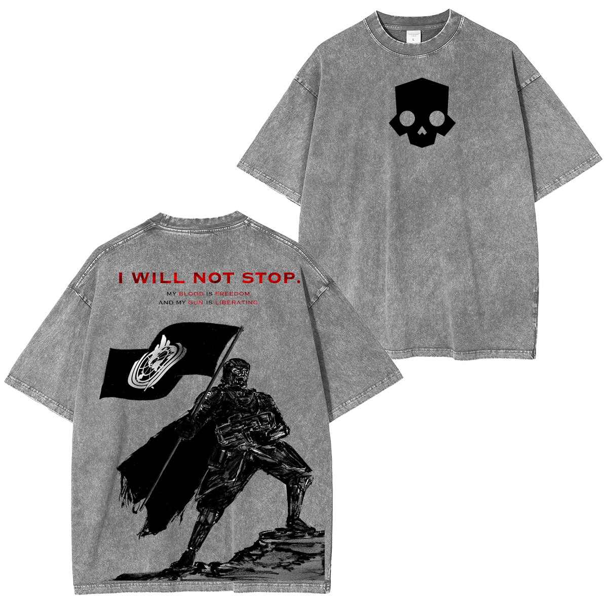 Helldivers 2 Washed T-shirt/Crewneck/Hoodie