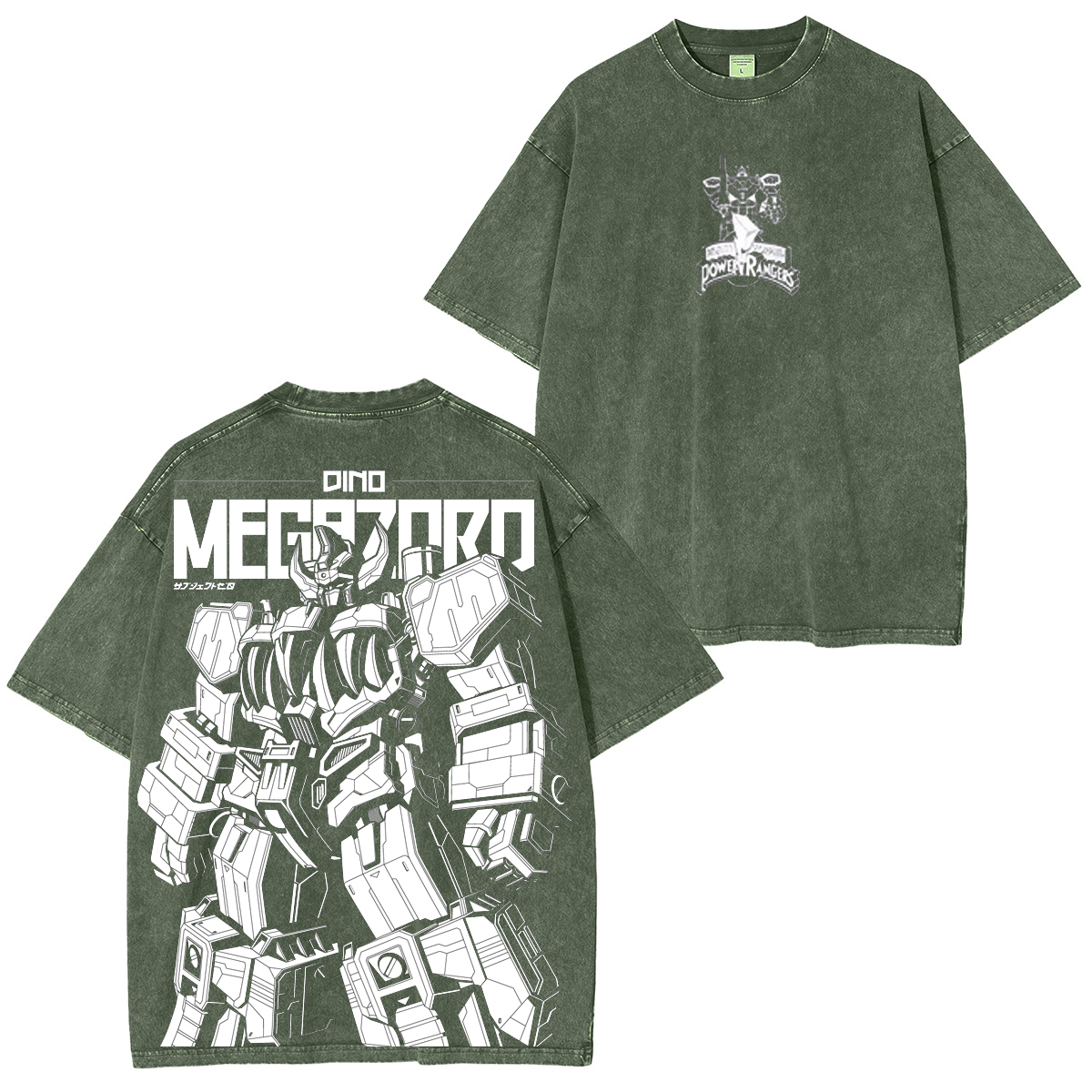 Megazord Washed T-shirt/Crewneck/Hoodie