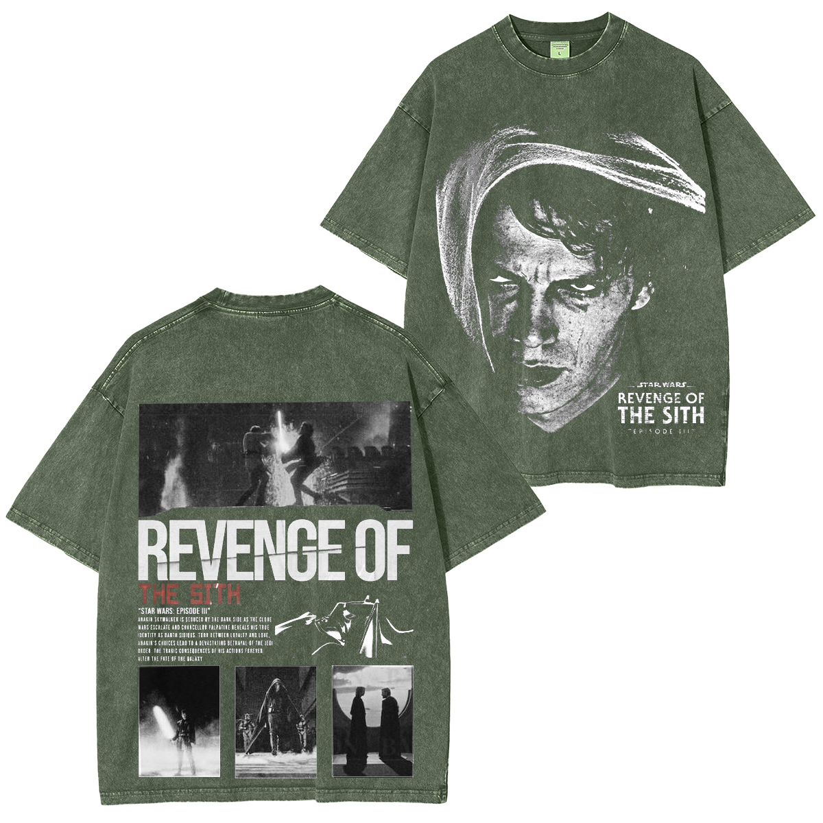 Revenge of the Sith Washed T-shirt/Crewneck/Hoodie