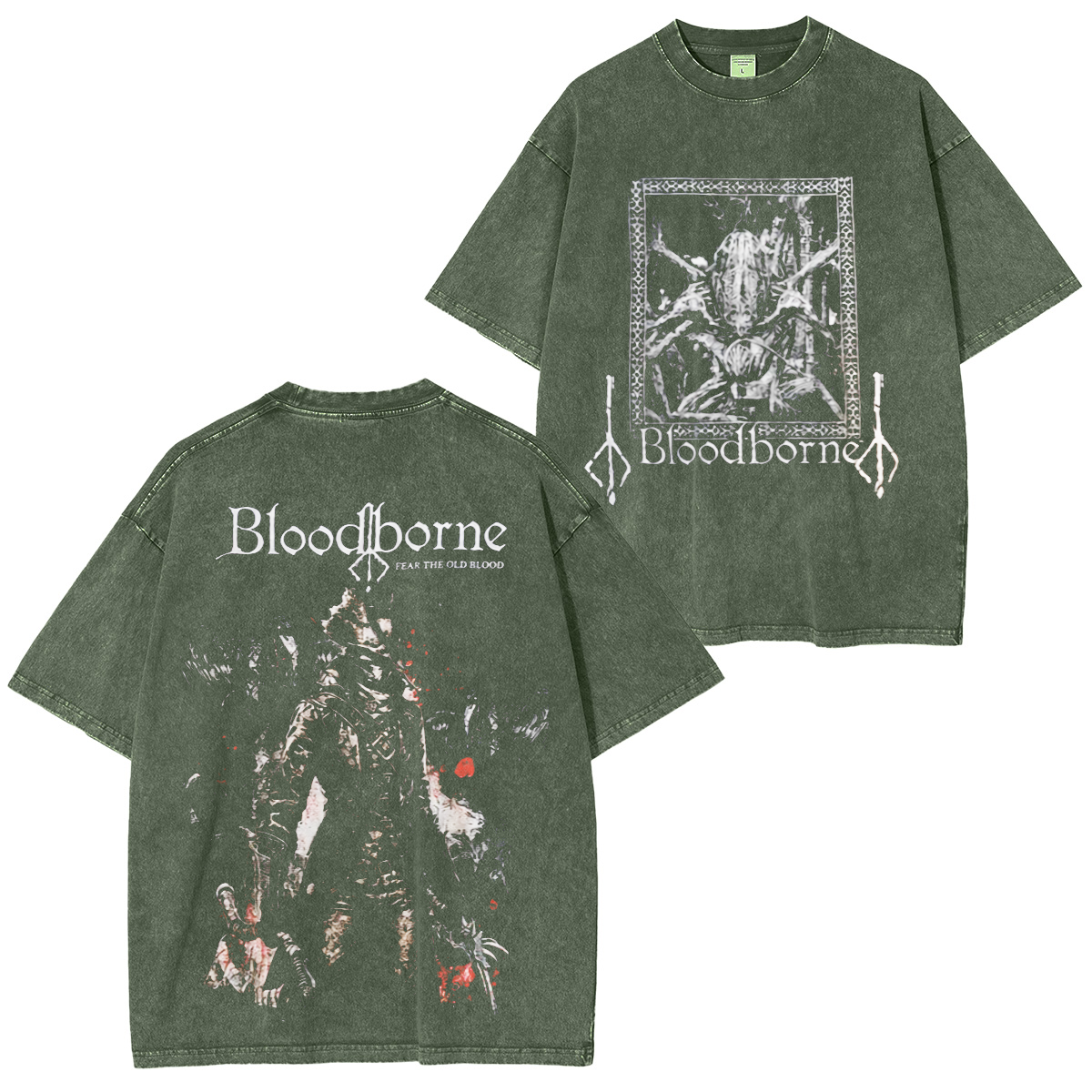 Bloodborne Washed T-shirt/Crewneck/Hoodie