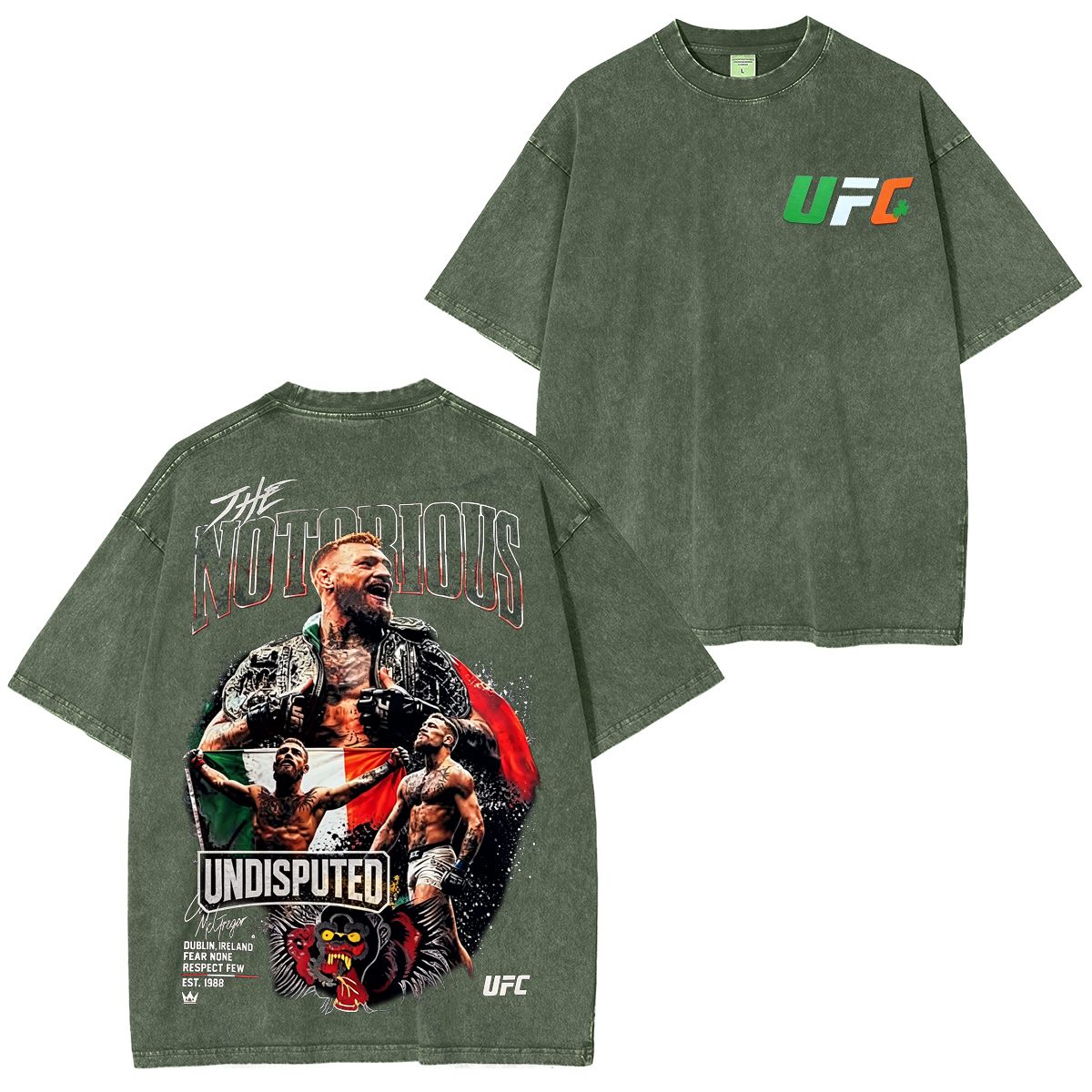 UFC Conor McGregor Washed T-shirt/Crewneck/Hoodie