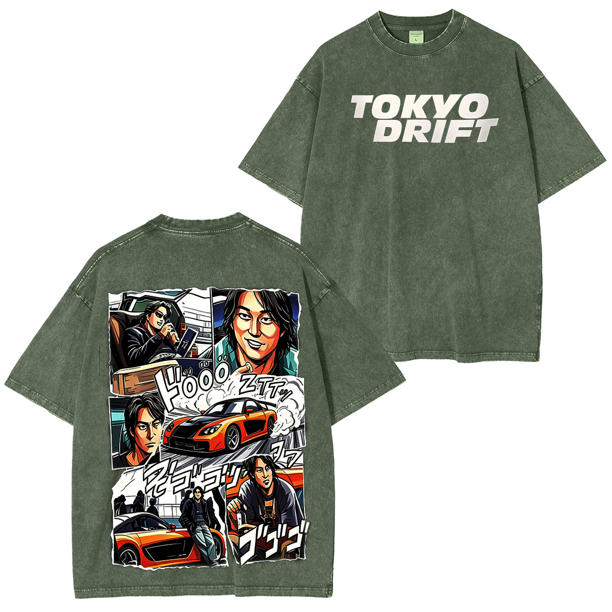 The Fast and the Furious: Tokyo Drift Washed T-shirt/Crewneck/Hoodie