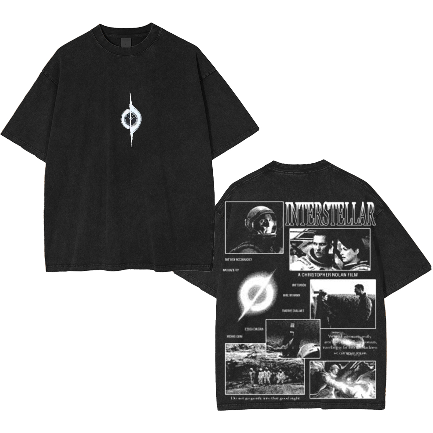 Interstellar Movie Unisex Washed T-shirt/Crewneck/Hoodie