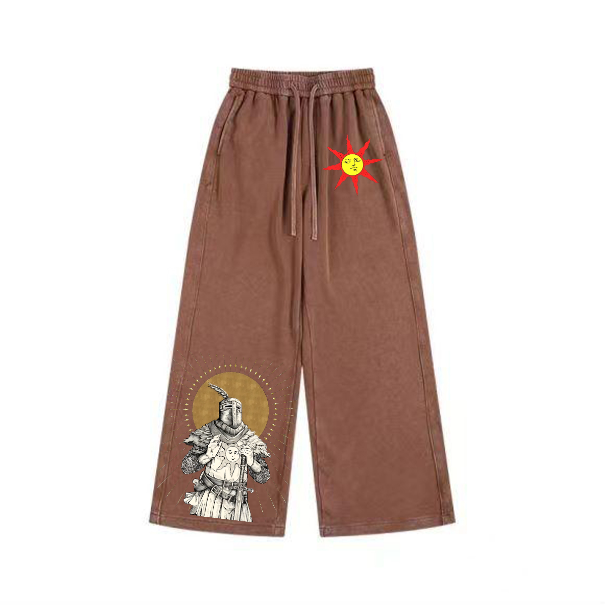 Praise The Sun Unisex Washed Pants