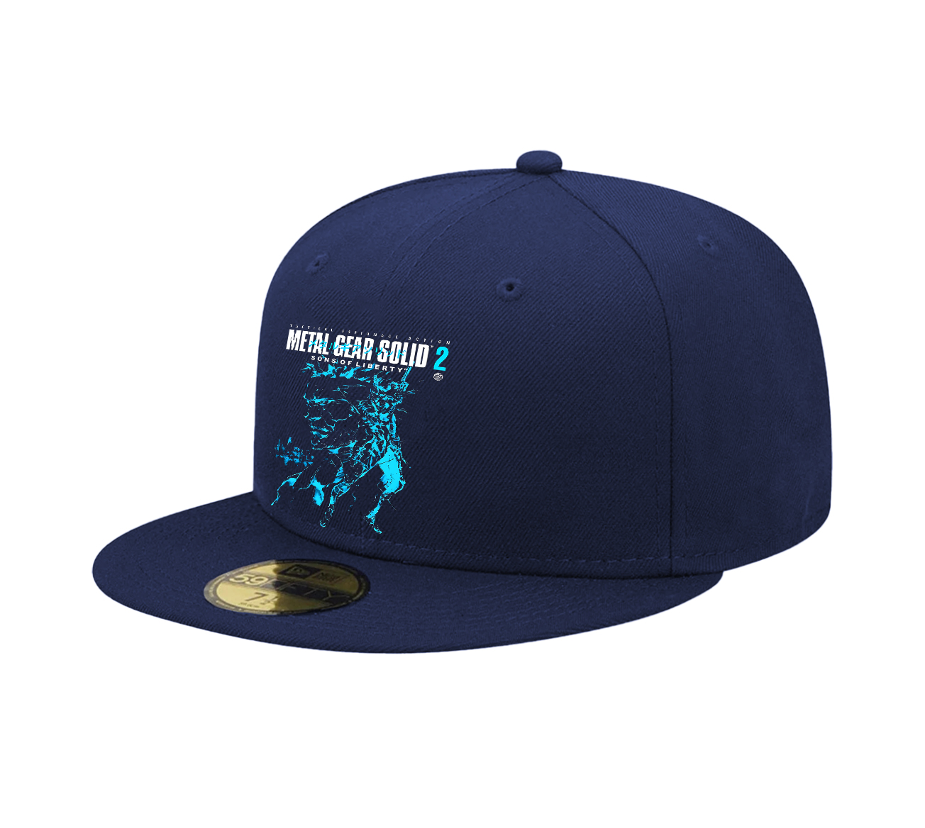 GS2 Snake And Raiden Cover Game Metal Gear Solid Graphic Cap