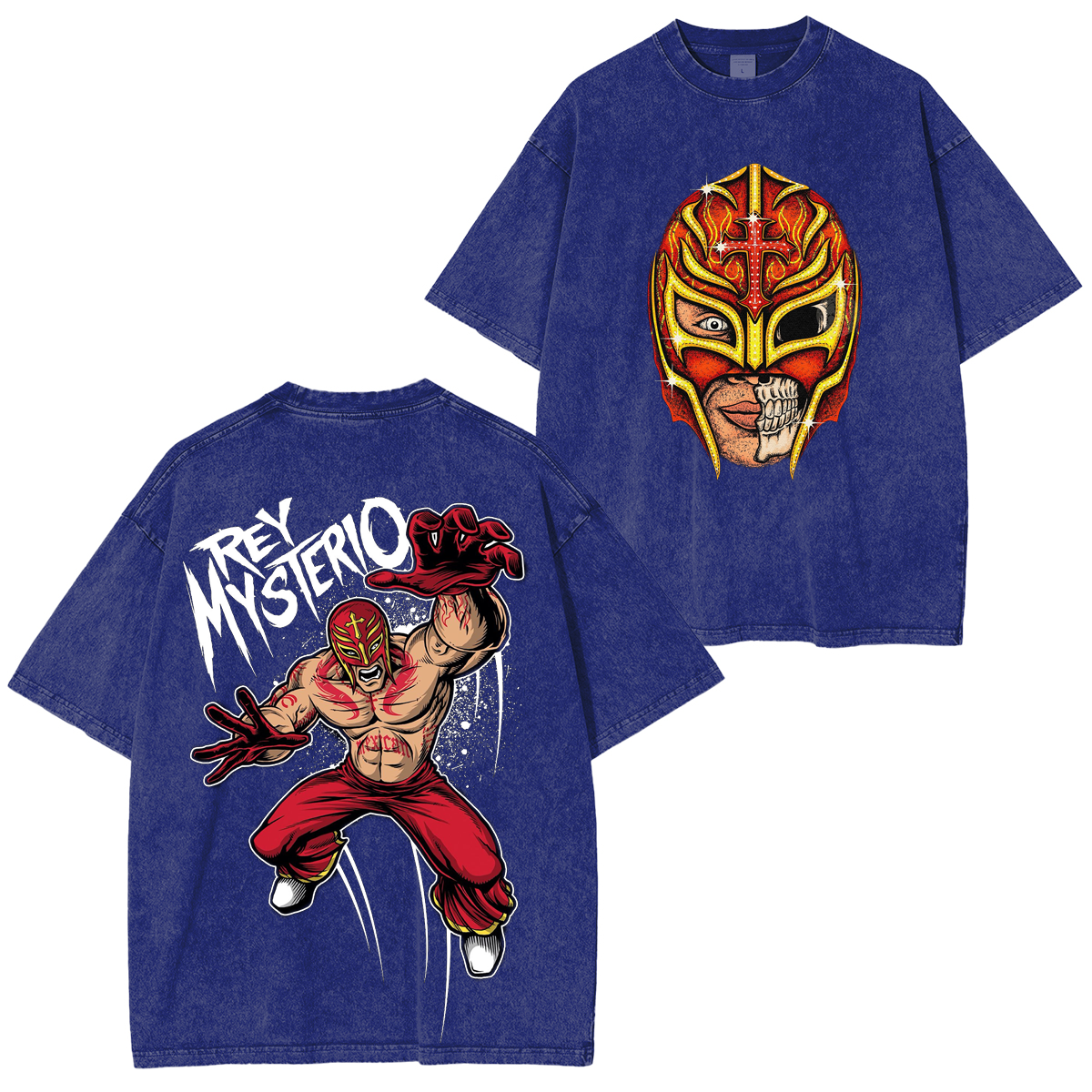 Rey Mysterio Vintage Washed Unisex T-Shirt