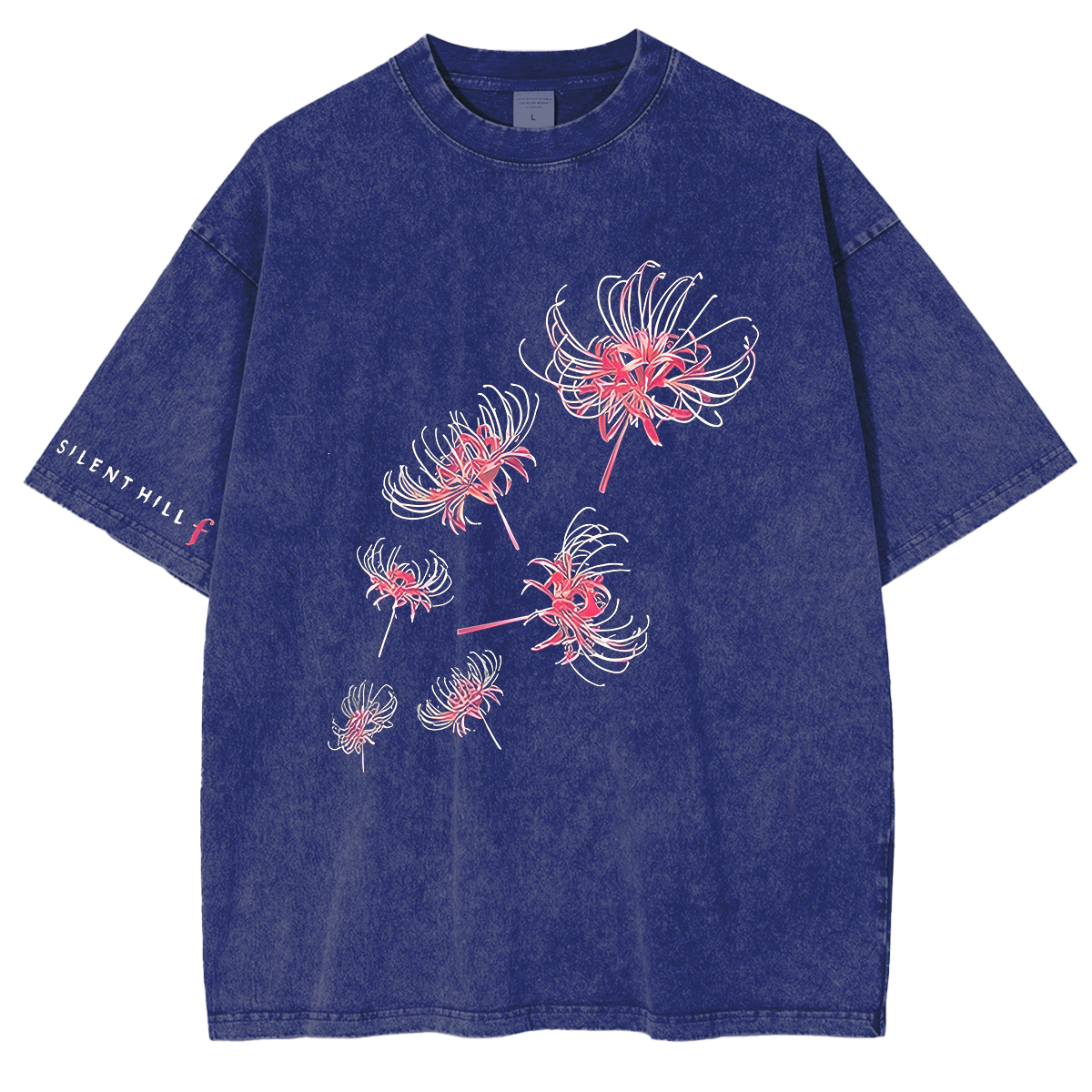 Silent Hill f Oversized Vintage Washed Unisex T-Shirt