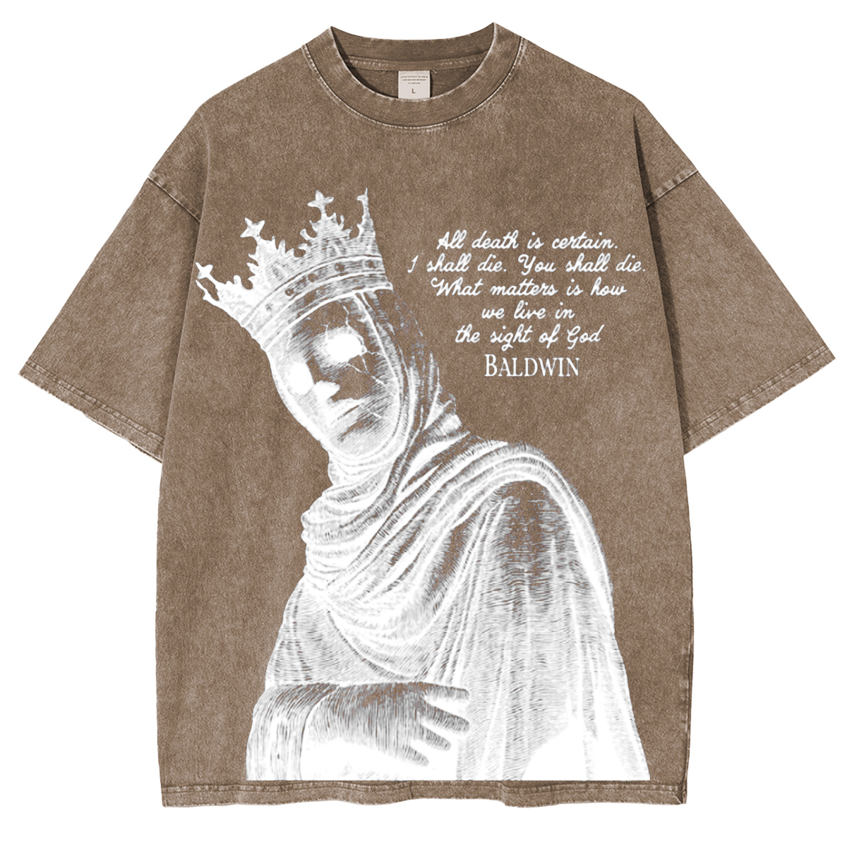 Baldwin Crusader Vintage Washed Unisex T-Shirt