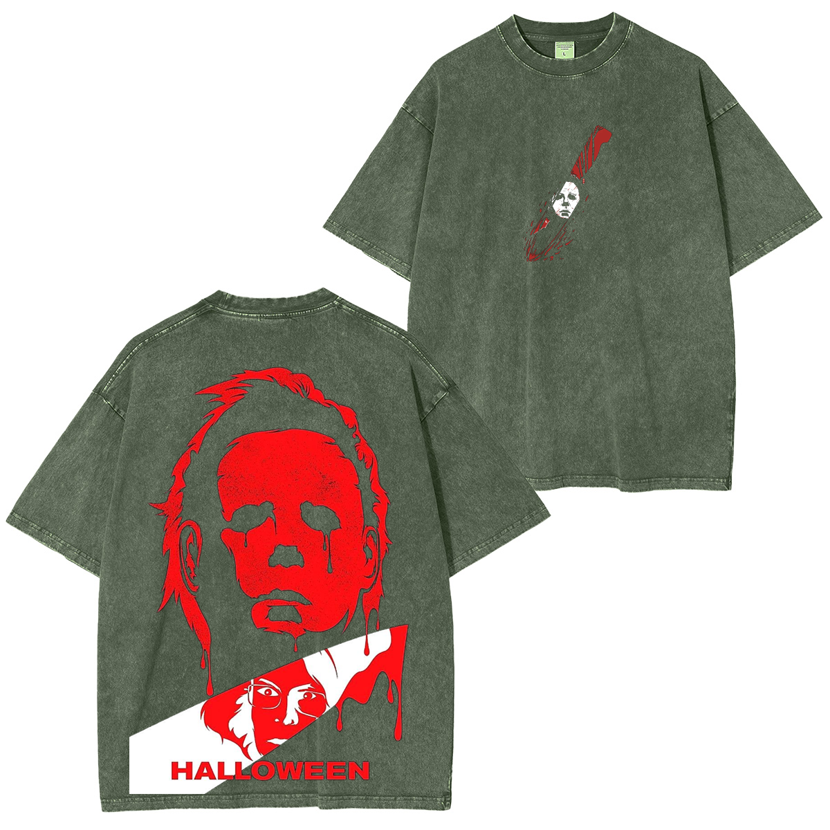 Michael Myers Vintage Washed Unisex T-Shirt