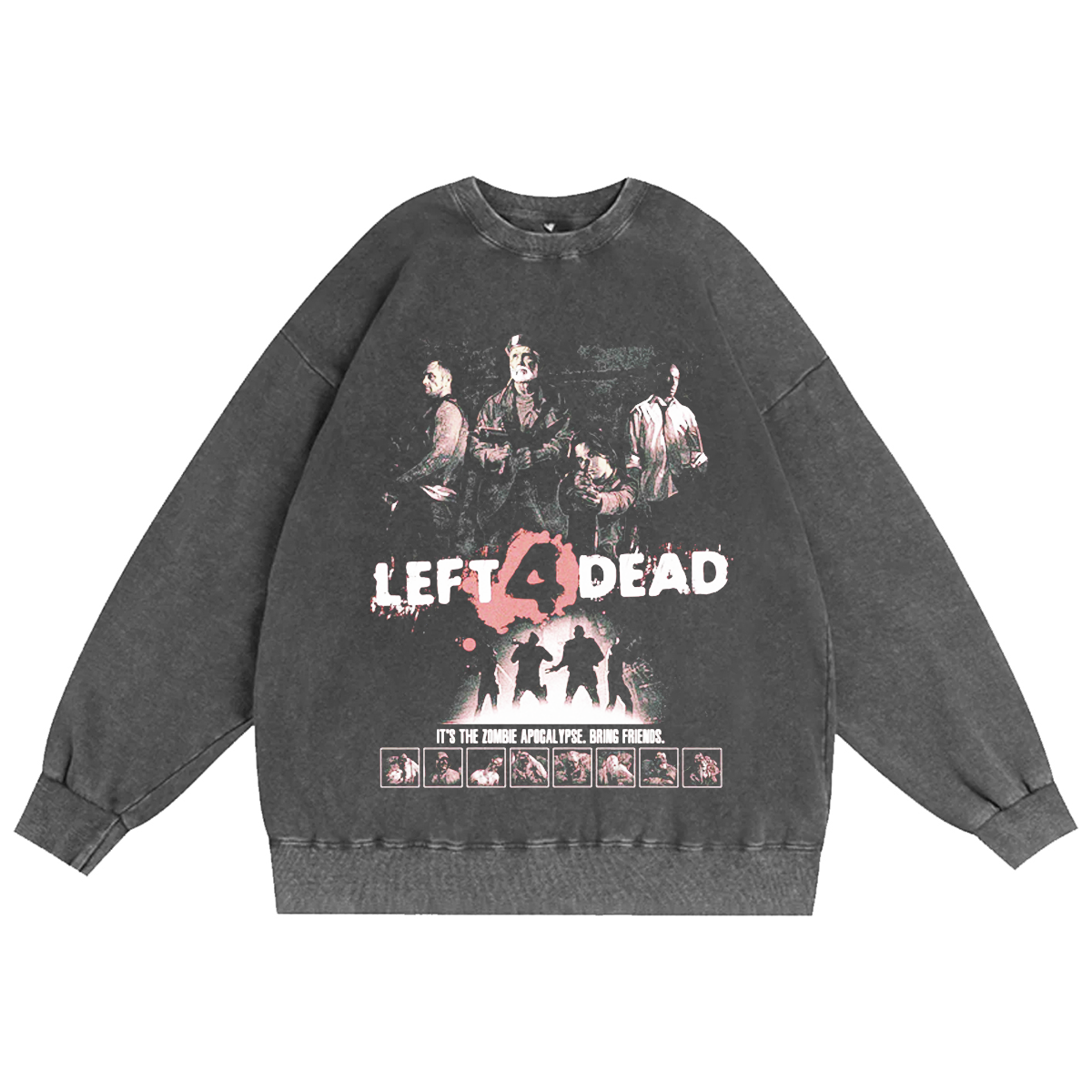 Left 4 Dead Vintage Washed T-shirt/Crewneck/Hoodie