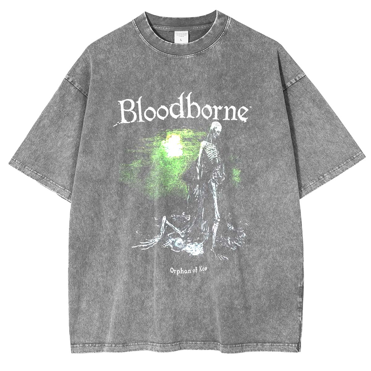 Bloodborne Orphan Of Kos Vintage Washed Unisex T-Shirt