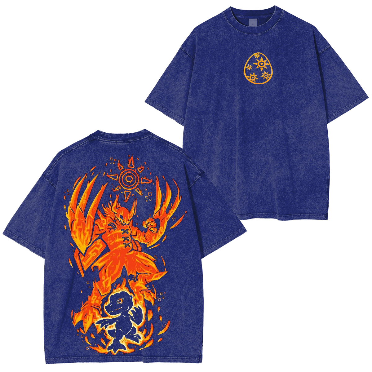 Digimon Courage Within Vintage Washed T-shirt/Crewneck/Hoodie