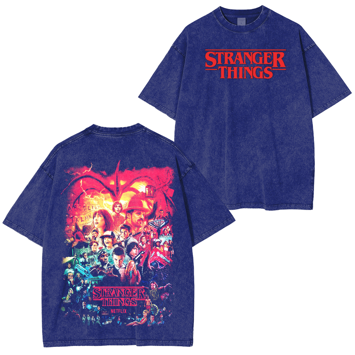 Stranger Things Vintage Washed T-shirt/Crewneck/Hoodie