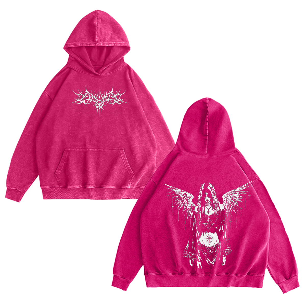 Angel Wings Vintage Washed T-shirt/Crewneck/Hoodie