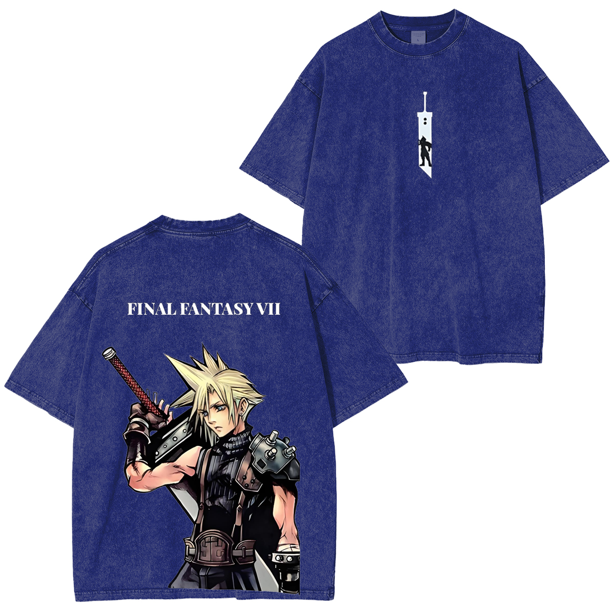 Final Fantasy VII Vintage Washed T-shirt/Crewneck/Hoodie
