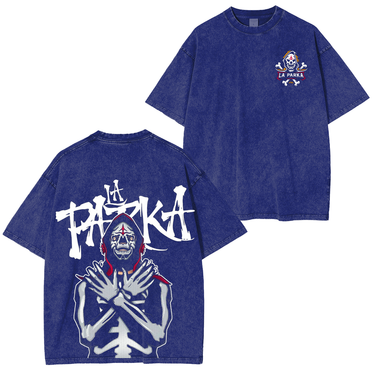 Wrestler La Parka Vintage Washed T-shirt/Crewneck/Hoodie