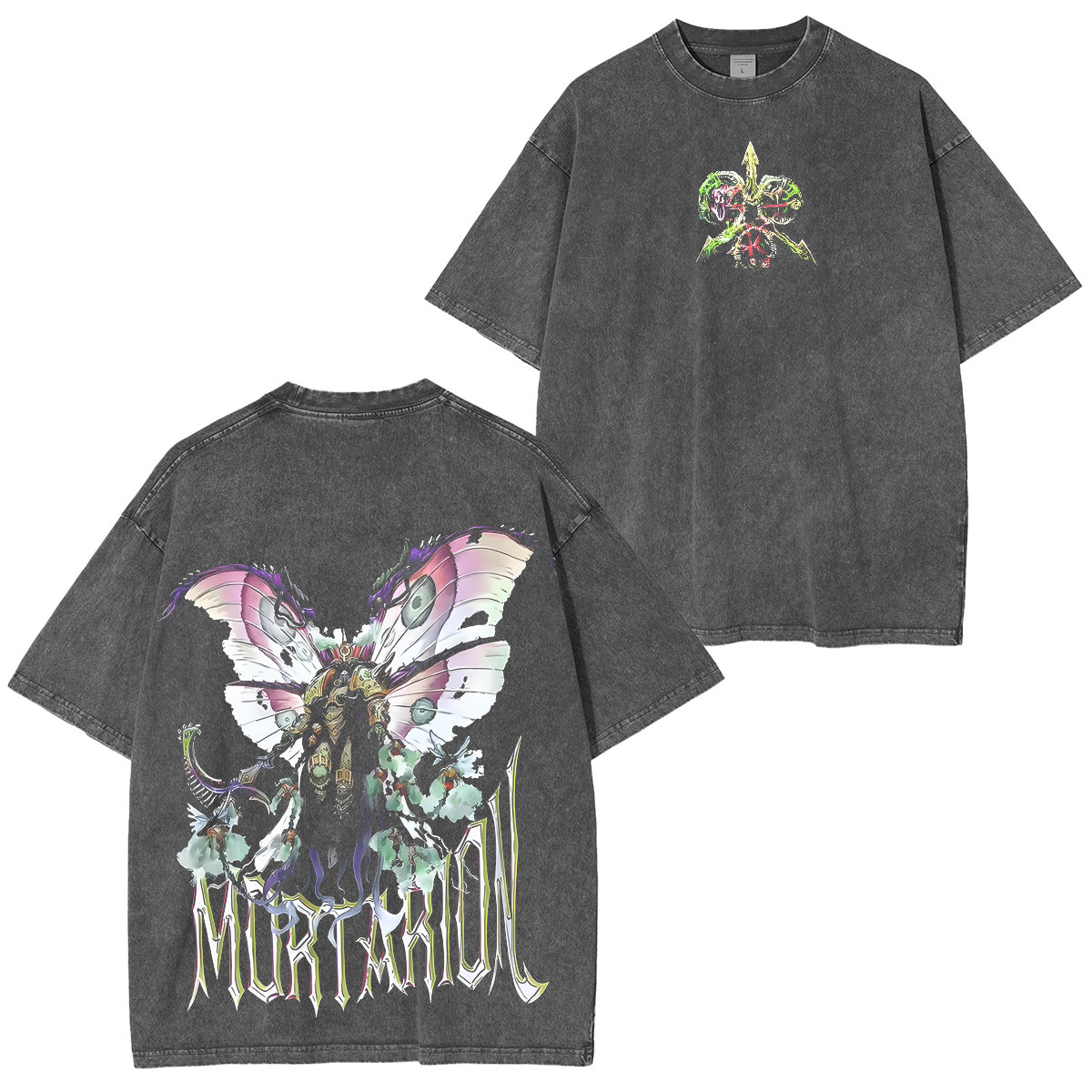 Mortarion-Warhammer 40,000 Vintage Washed T-shirt/Crewneck/Hoodie