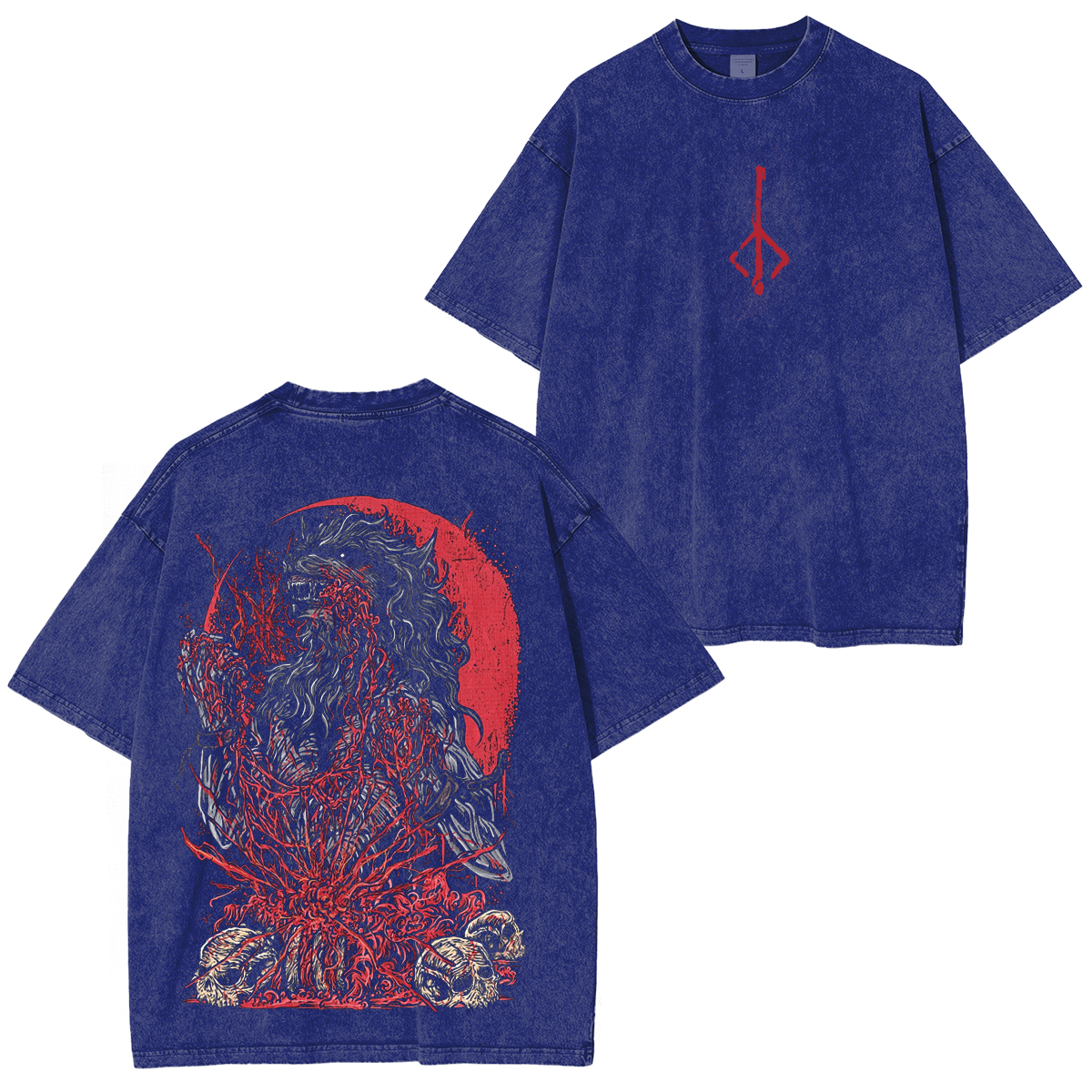 Drippy Souls Scourge Beast Vintage Washed T-shirt/Crewneck/Hoodie